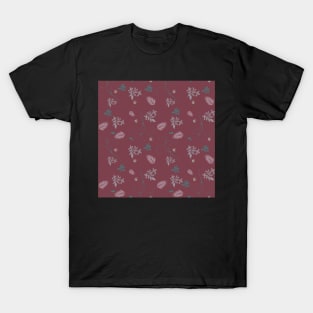 Vintage raspberry flower dream. T-Shirt